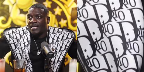 akon dior shirt|Symba Accuses Akon of Wearing Fake Dior on Drink .